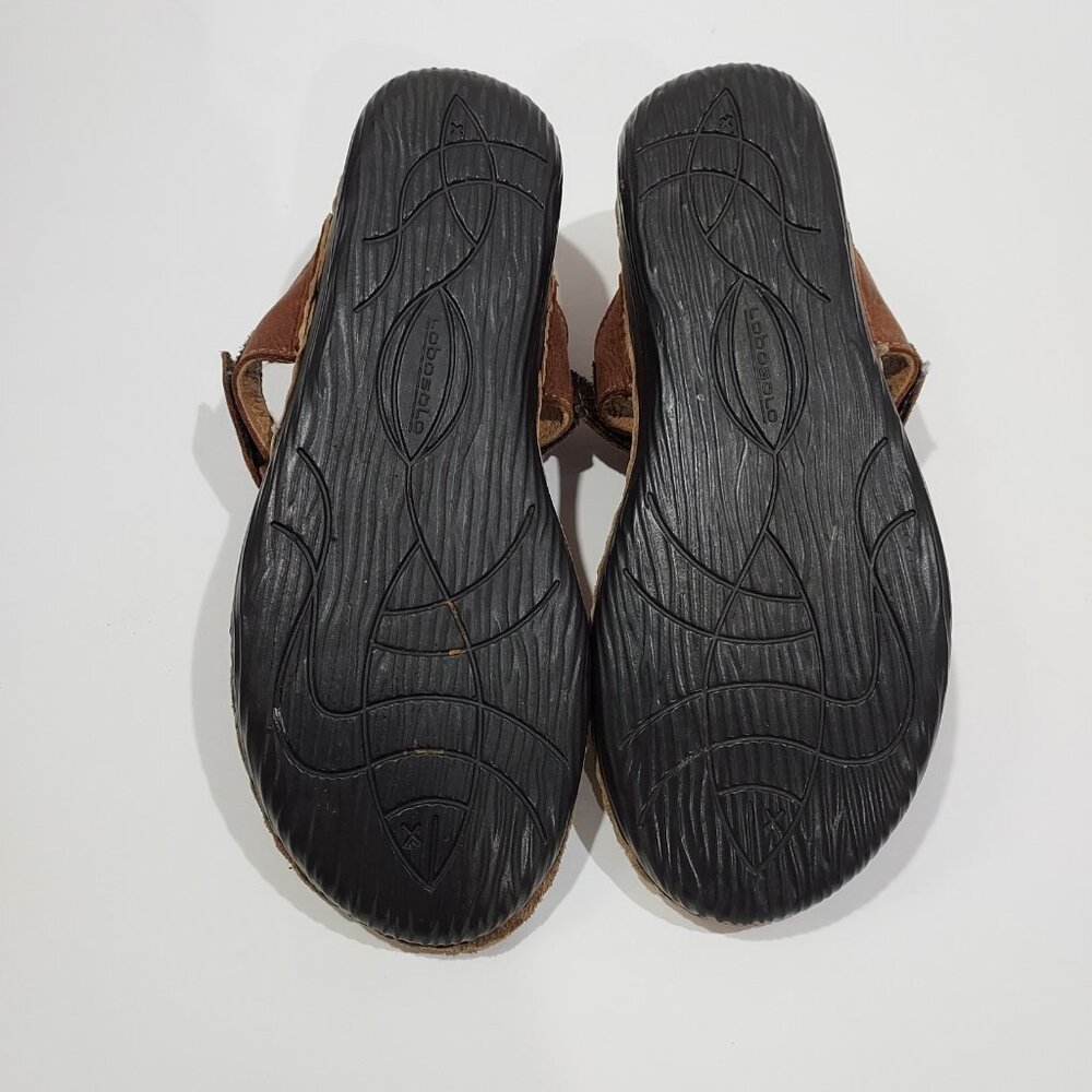 Lobo Solo Comfort Leather Sandals 25 US approx 7-8 Beachcore - Picture 5 of 9